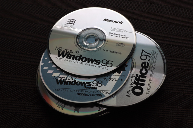 Windows95のCD-ROM