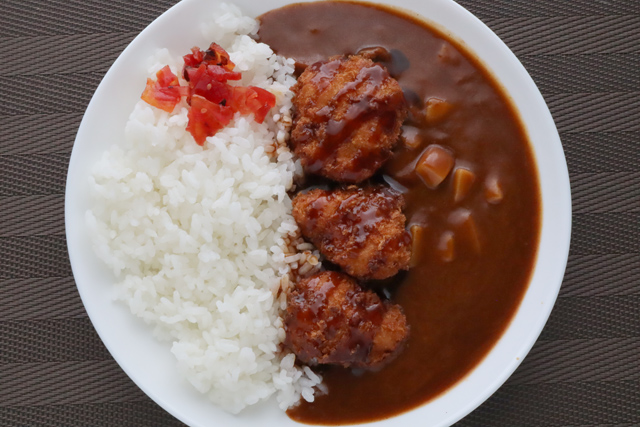 チキンカツカレー