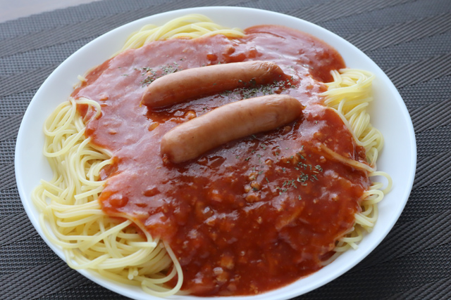 ミートソーススパゲティ