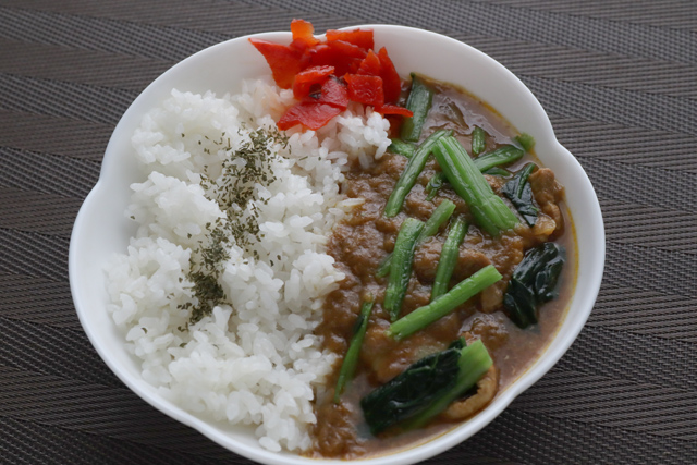 ほうれん草カレー