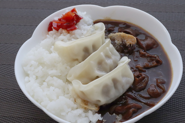 餃子カレー