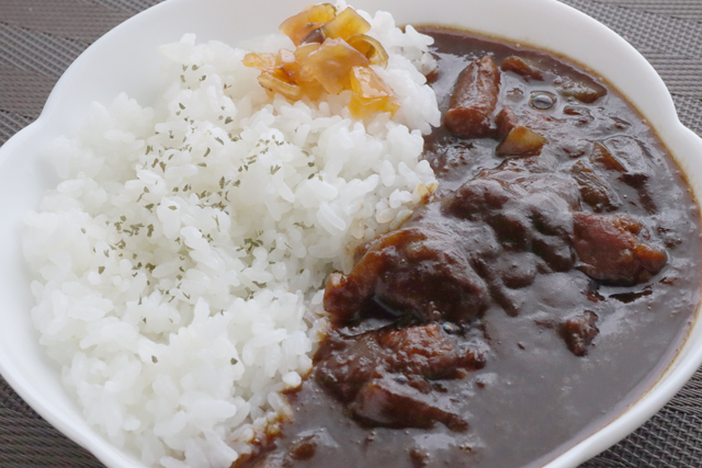 ブラックチキンカレー