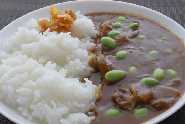 枝豆カレー