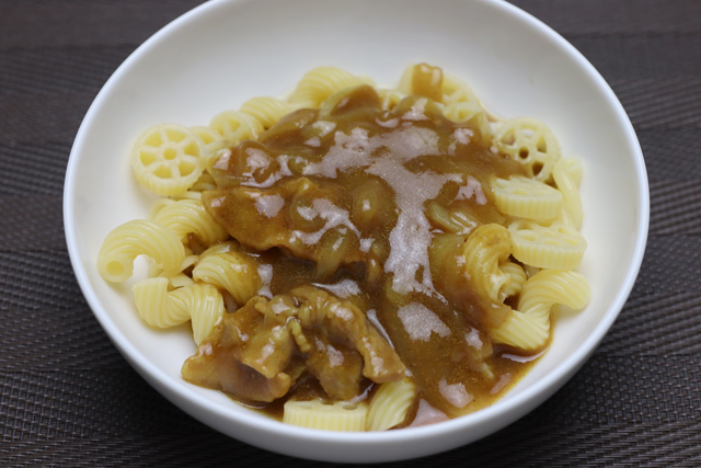 カレーパスタ