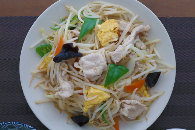 肉野菜炒め