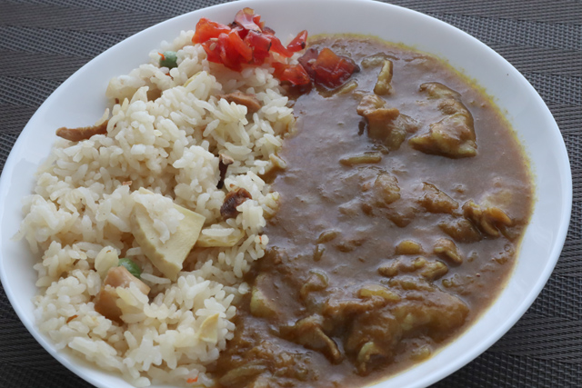 カレー炊き込みご飯