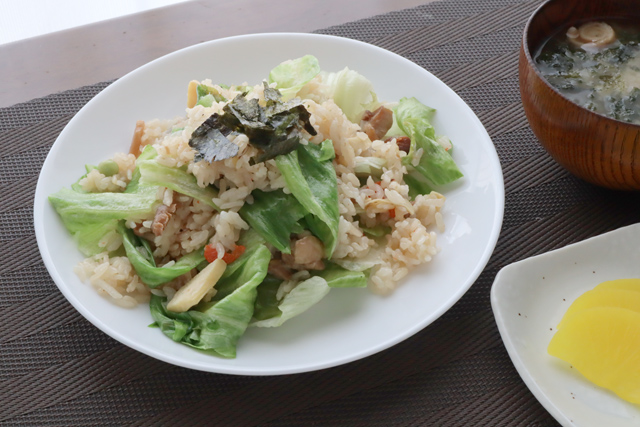 レタスチャーハン