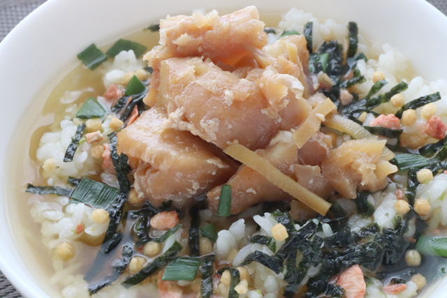 赤魚煮つけお茶漬け