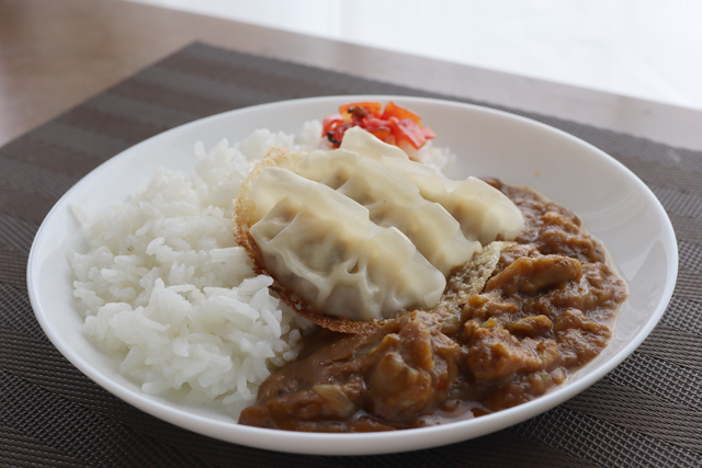餃子カレー