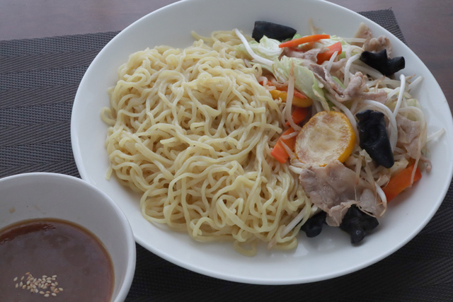 肉野菜炒めつけ麺