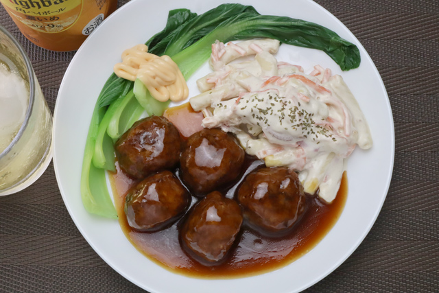 甘酢肉団子