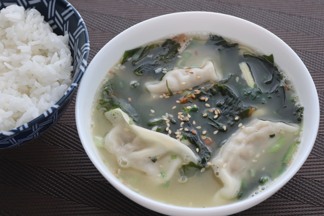 餃子スープ