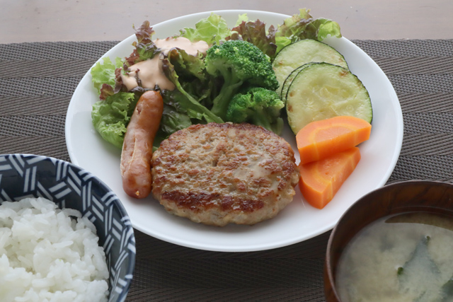 ハンバーグプレート