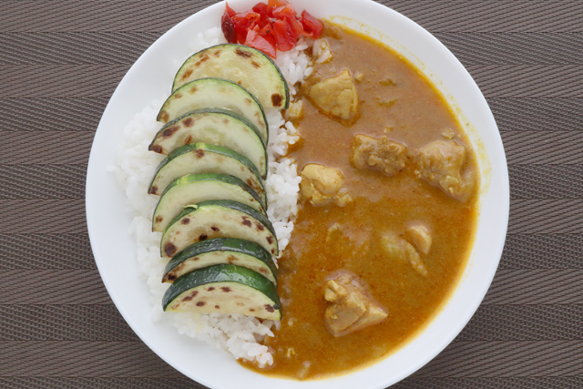 ズッキーニカレー