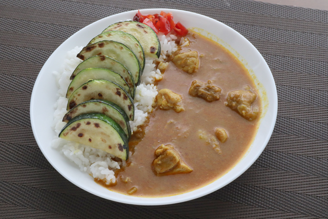 ズッキーニカレー