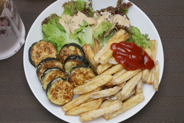 ズッキーニのカリカリ揚げ