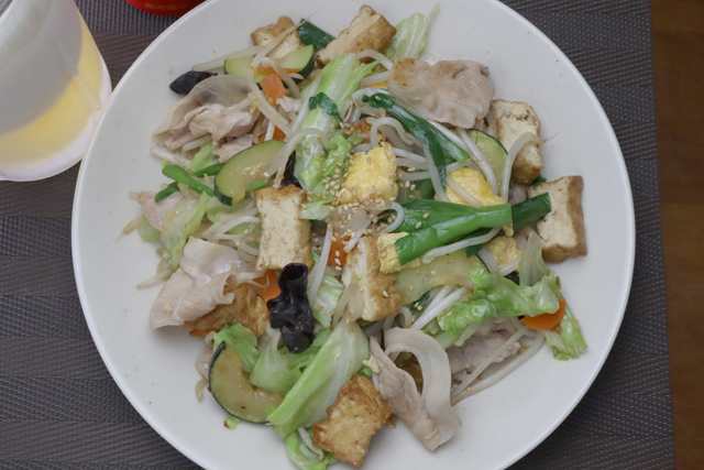 肉野菜炒め