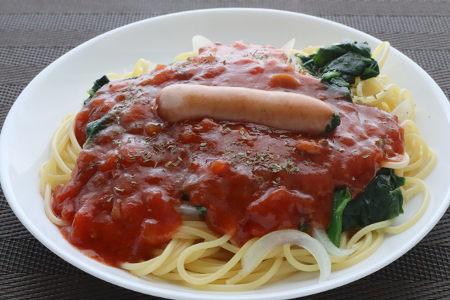 ミートソーススパゲティ