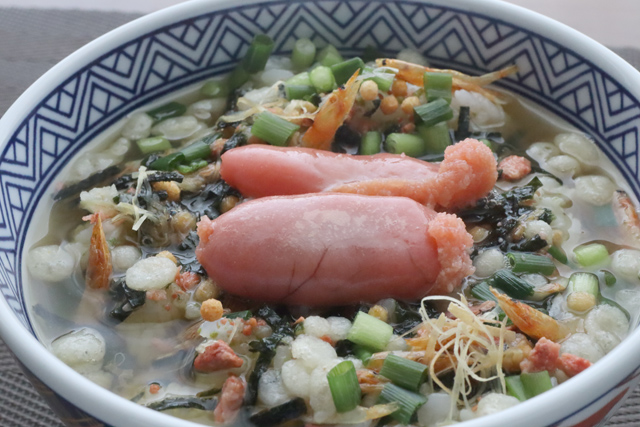 タラコ茶漬け