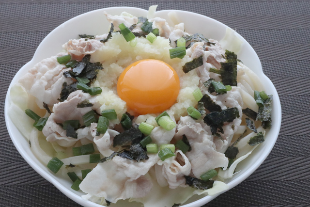 豚しゃぶうどん