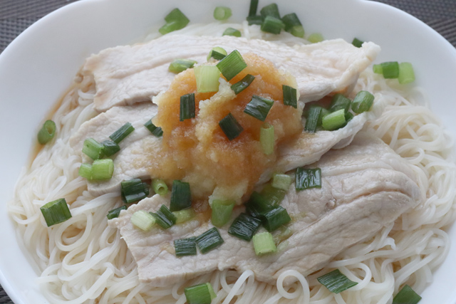 豚しゃぶそうめん