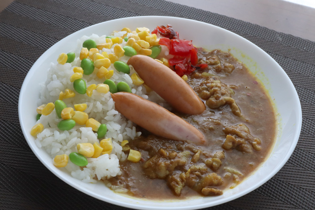 ソーセージカレー