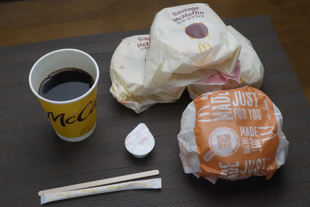 朝マック