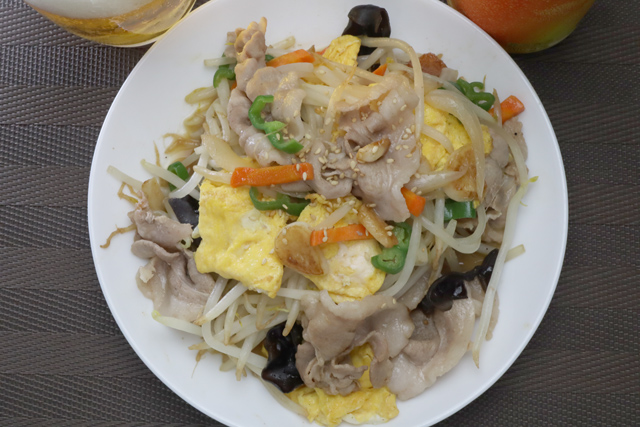 肉野菜炒め