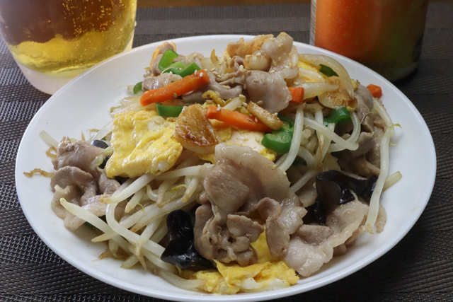 肉野菜炒め