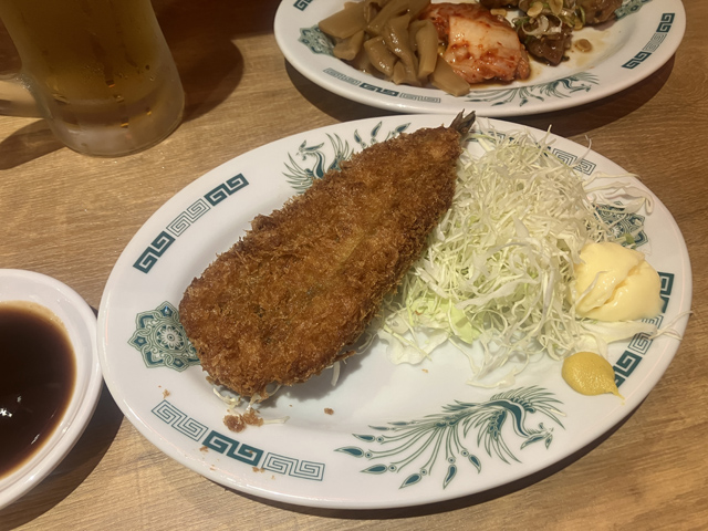 イワシフライ