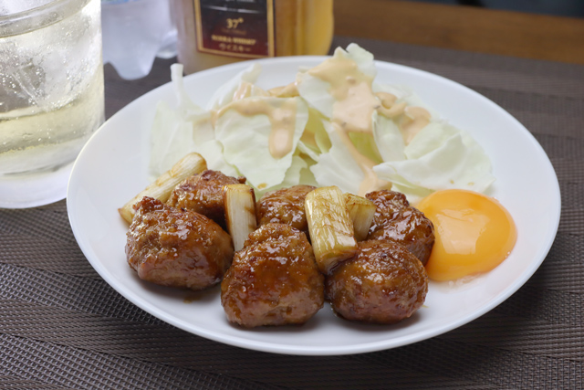 照り焼き肉団子