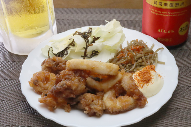 イカ唐揚げ