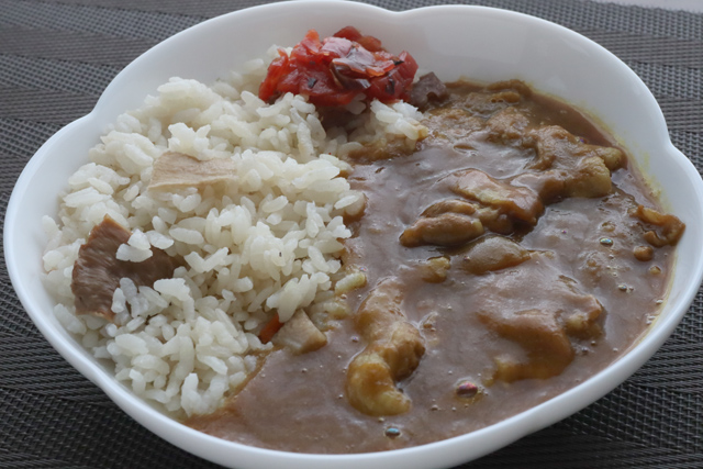 カレーきのこライス