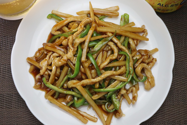 青椒肉絲