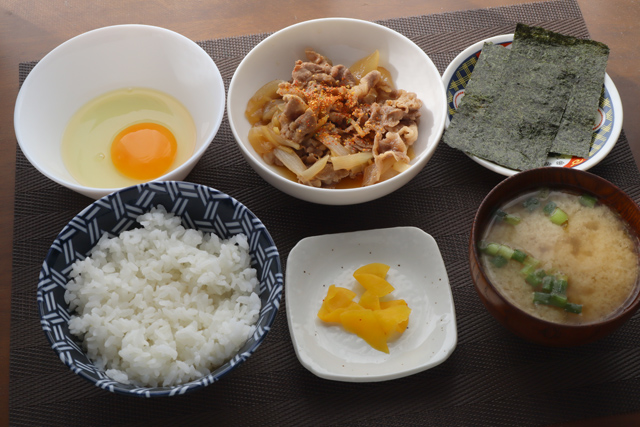 牛皿定食