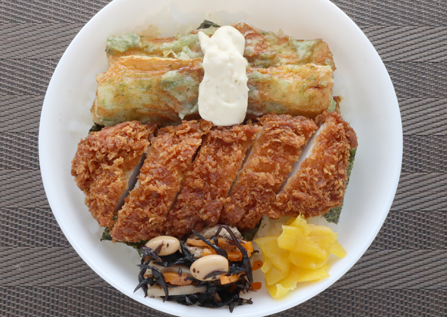 イカフライ海苔弁
