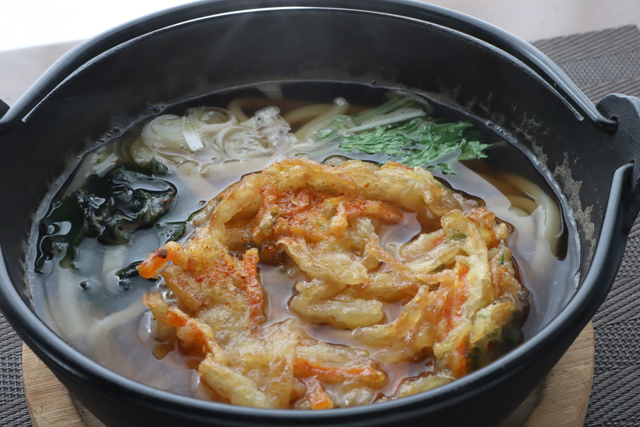 かき揚げうどん