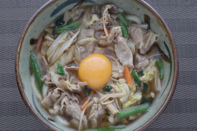 豚すきうどん