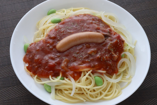 ミートソーススパゲティ