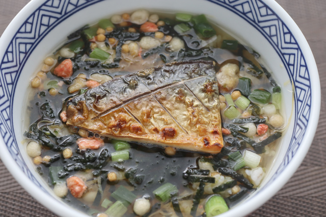 鯖茶漬け