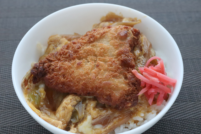 アジフライ丼