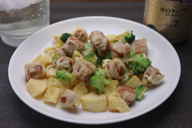 フライドソーセージ＆ポテト