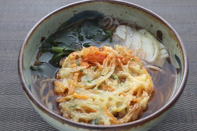 かき揚げ蕎麦