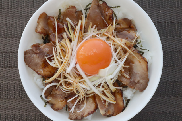 ネギチャーシュー丼