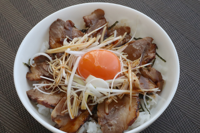 ネギチャーシュー丼