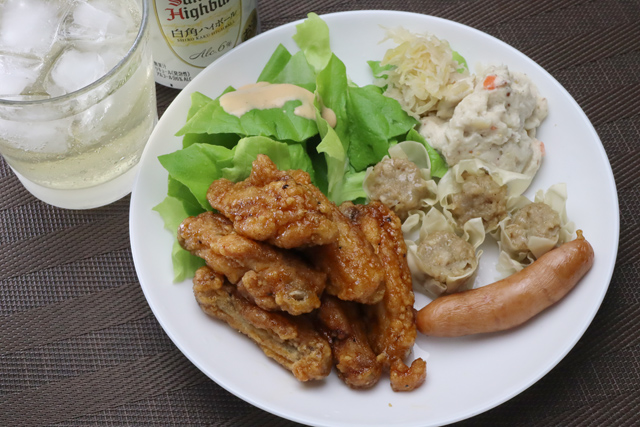 手羽中唐揚げオードブル