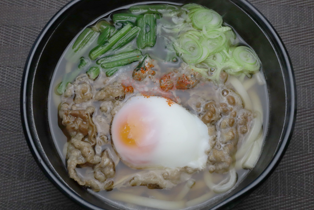 鍋焼き肉うどん