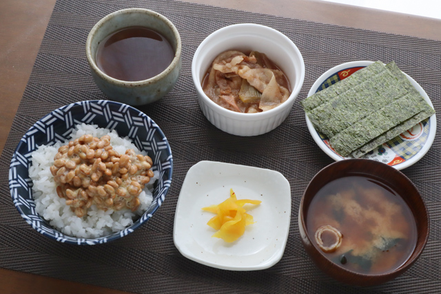 豚小鉢納豆定食