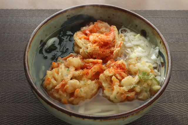 かき揚げうどん