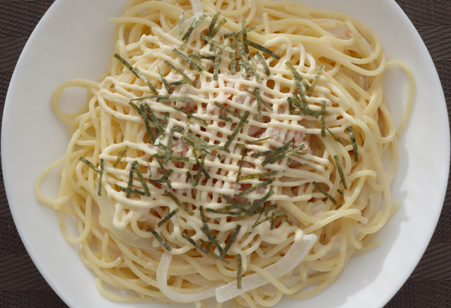 ツナマヨパスタ